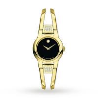 movado ladies amorosa diamond watch