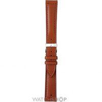 morellato stainless steel donatello tan genuine calfskin leather strap ...