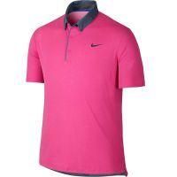 modern dry chambray polo pinkpinkanthracite