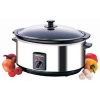 Morphy Richards 48715 Stainless Steel Oval Slow Cooker