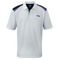 Morgan Polo Shirt - White/Plum