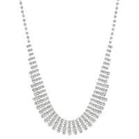 Mood crystal diamante choker necklace