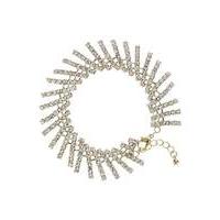 Mood Gold crystal stick bracelet