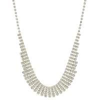 Mood crystal diamante choker necklace