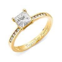 Moissanite Personalised Dress Ring