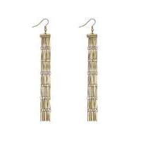 mood gold chain fringe earring