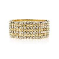 mood gold diamante crystal bracelet