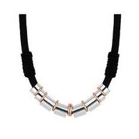 Mood tube rope necklace