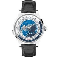 Montblanc Mens Heritage Spirit Orbis Terrarum World Map Automatic Strap Watch 112308