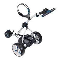 motocaddy s3 pro electric golf trolley white 18 hole lithium