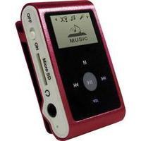 MP3 player mpman MP30WOM 0 GB Red Clip