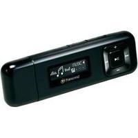 mp3 player transcend mp330 8 gb black fm radio clip