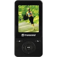 MP3 player, MP4 player Transcend MP710 8 GB Black Activity tracker, FM radio, Pedometer, Voice recorder, eBook reader