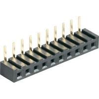 MPE Garry 159-1-006-0-NFX-YS0 Socket Connector, Angled Number of pins: 1 x 6 Nominal current: 1.5 A