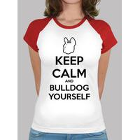 mpf keep yourself calm and bulldog bsibol woman