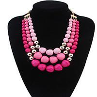 mpl europe and the united states simple irregular bead bead necklace t ...