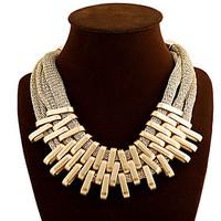 mpl the fashion trend of multilayer golden tassels cotton rope necklac ...