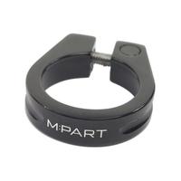 mpart thread saver seat clamp black 286mm