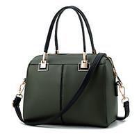 M.Plus Women\'s Fashion Faux/PU Leather Messenger Shoulder Bag/Handbag Totes