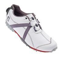 M:PROJECT Golf Shoes - White/Red/Charcoal