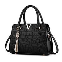 M.Plus Women\'s Fashion Faux/PU Leather Messenger Shoulder Bag/Handbag Tote