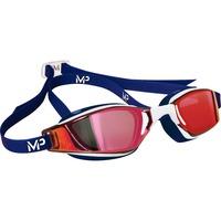 mp michael phelps xceed titanium swimming goggles rednavy