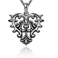 MPL Retro punk rock style Steel Pendant Necklace