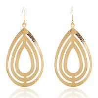 MPL Europe and the United States water droplets scrub Fashion Earrings