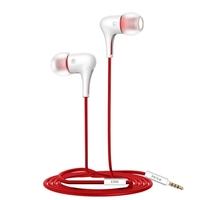 Mrice E300 Universal Lightweight Stereo In-ear Earphone Earbuds High-quality Sound Headset with Red Triangle Tangle- Free Cable for iPhone iPad Androi