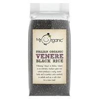 Mr Organic Org Black Rice Italian Venere 500g