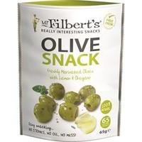 Mr Filberts Green Olives Lemon & Oregano 65g