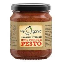 Mr Organic Vegan Red Pepper Pesto 130g