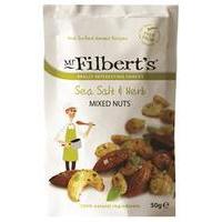 Mr Filberts Sea Salt & Herb Mixed Nuts 50g