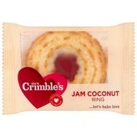 Mrs Crimbles Jam Coconut Rings - Single Serve (40g x 24)