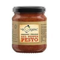 Mr Organic Red Pepper Pesto (vegan) 130 g (1 x 130g)