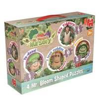 Mr Blooms 4in1 Shaped Puzzles