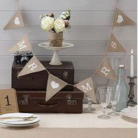 Mr & Mrs Hessian Bunting