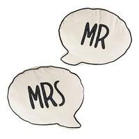 Mr & Mrs Cushion - Pair