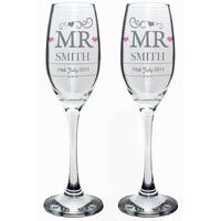 mr mr pair of flutes customised