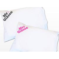Mr & Mrs Pillowcases