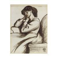 Mrs William Morris By Dante Gabriel Rossetti
