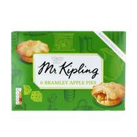 Mr Kipling Bramley Apple Pies 6 Pack