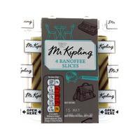 Mr Kipling 4 Banoffee Slices