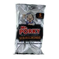 Mr Porky Pork Scratching 5 Pack