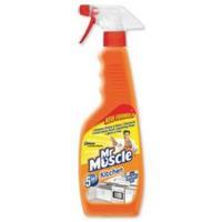 Mr Muscle 5 In 1 Lemon Scented Trigger Spay Kitchen Cleaner For All
