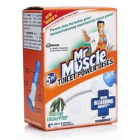 Mr Muscle Power Discs Herbal Bleach 6pk