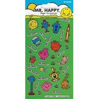 Mr Happy Foil Sticker Set