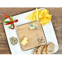 mr mrs bamboo square serving platter