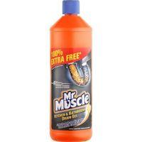 Mr Muscle Kitchen and Bathroom Drain Gel 500ml