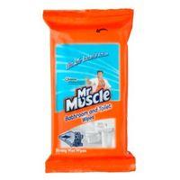 Mr Muscle Bath Cleaning Wipes Resealable Pack Pack of 50